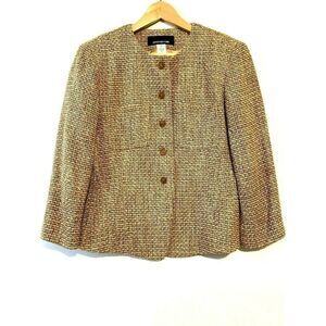 Jones New York Women's Mustard Color Blazer Size 10